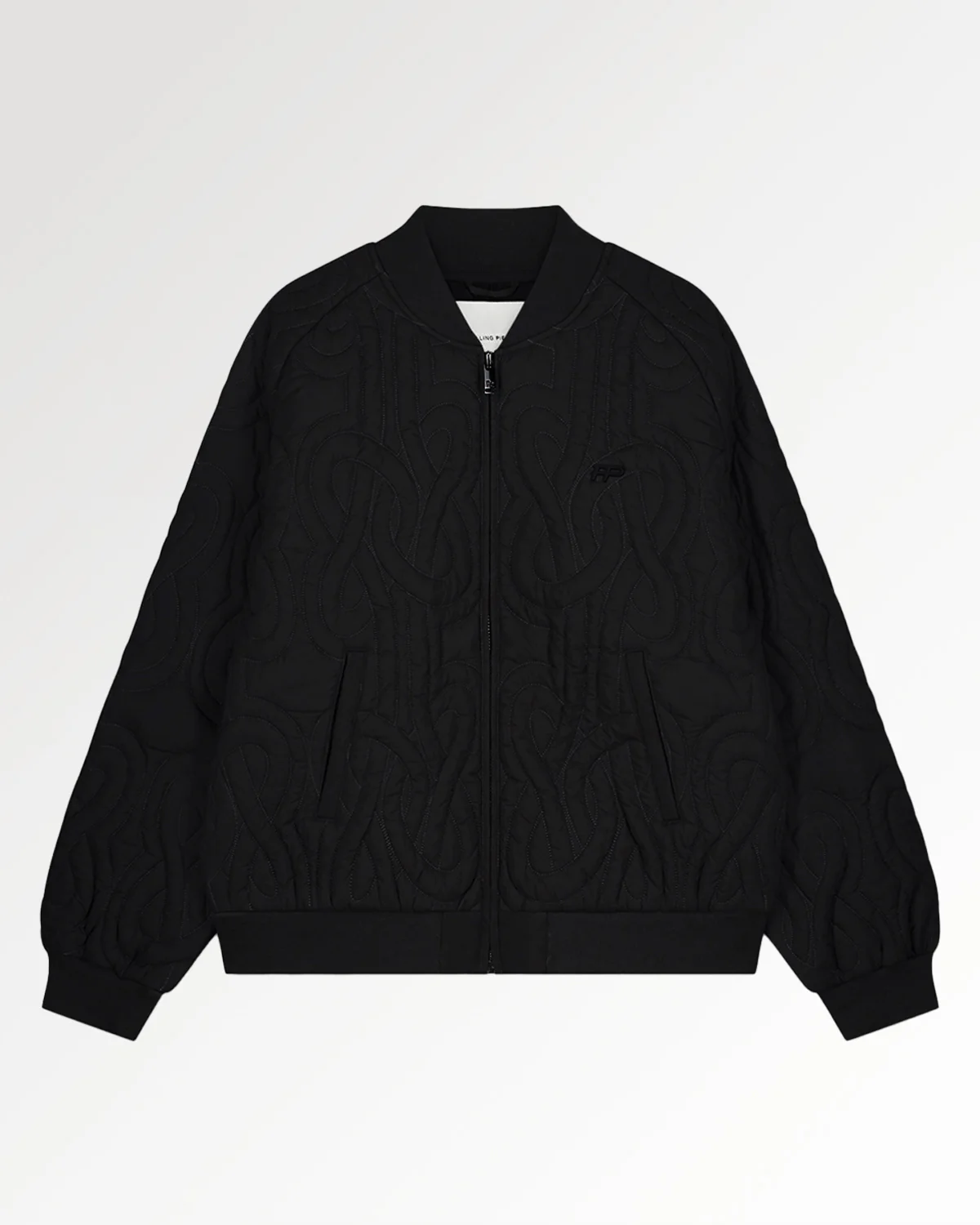 Bomber Quilted Black