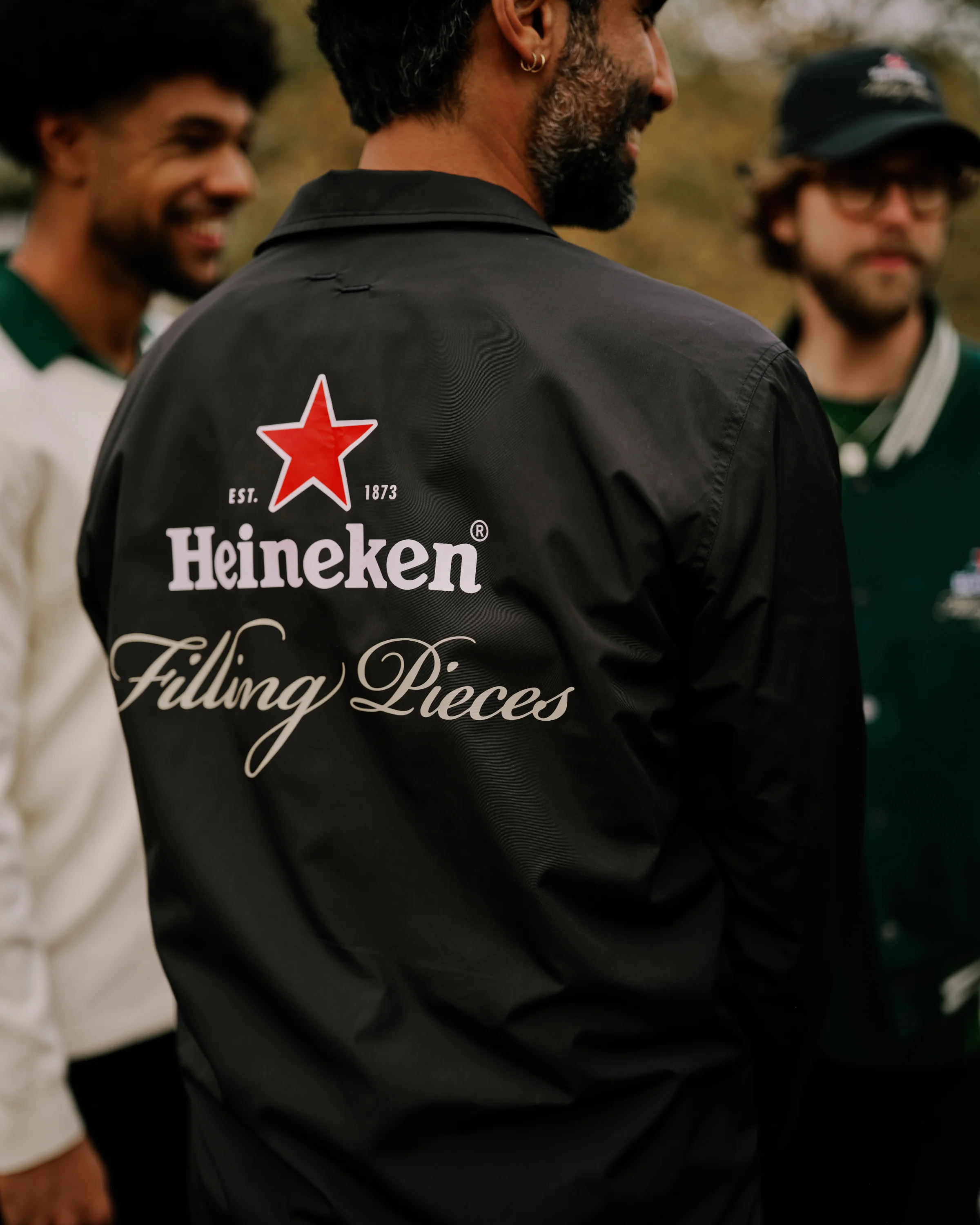 Coach Jacket Heineken Black - Image 2