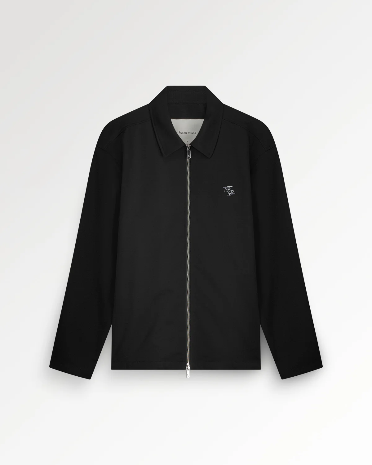 Coach Jacket Twill Wool Black