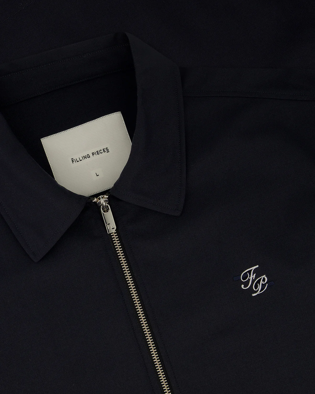 Coach Jacket Twill Wool Navy - Image 3