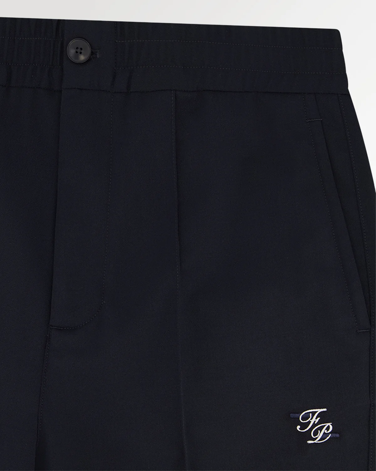 Coach Pants Twill Wool Navy - Image 3