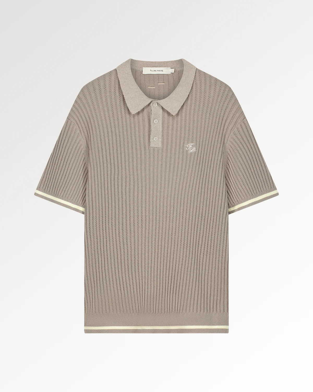 Knit Polo Boucle Pure