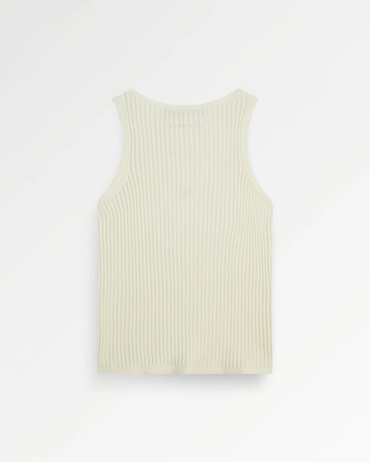 Knit Tank Top Antique White - Image 2