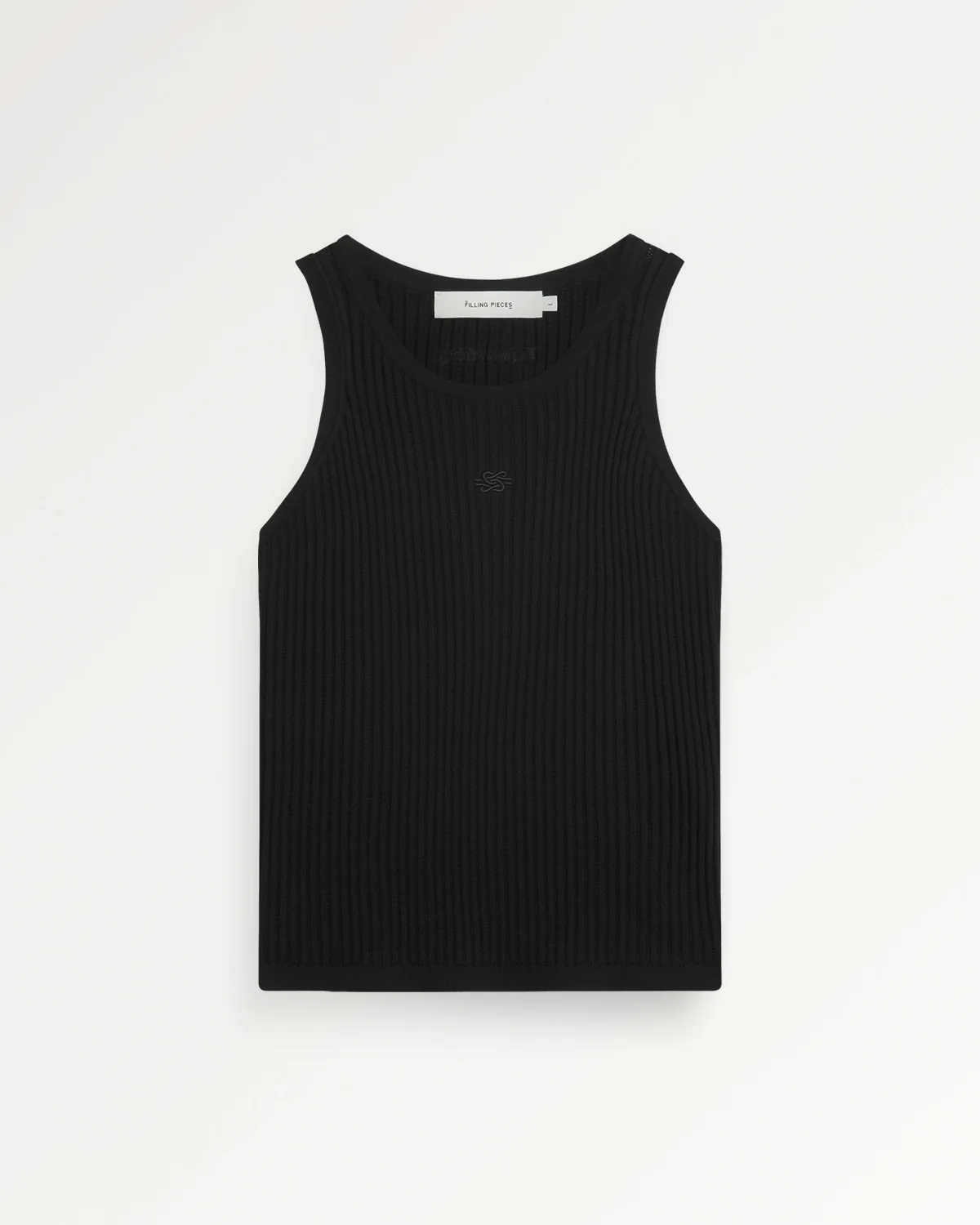 Knit Tank Top Black