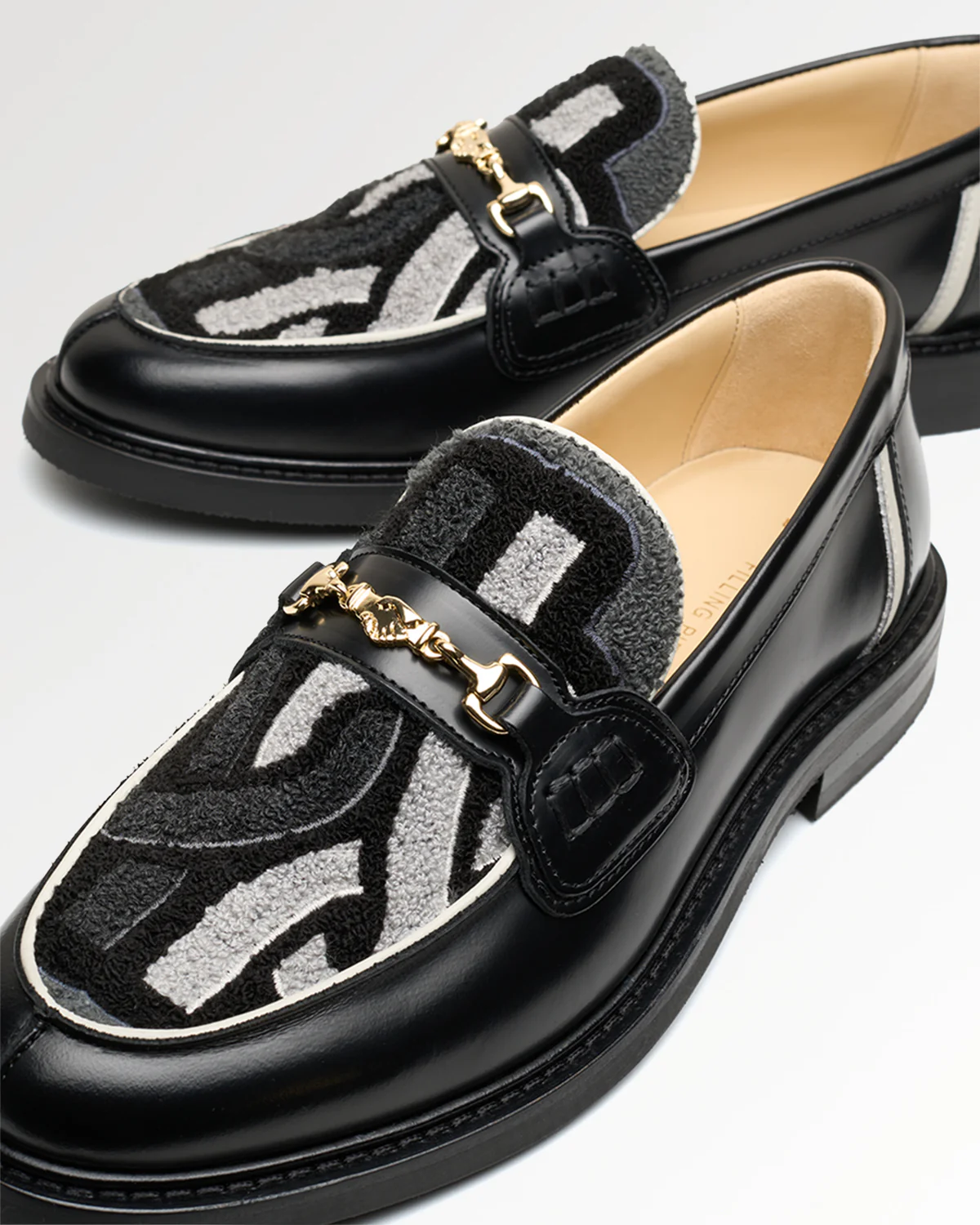 Loafer Gowtu Black / Grey - Image 3