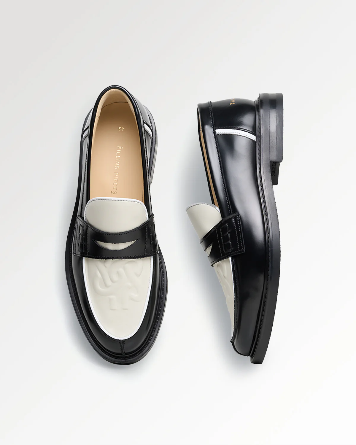 Loafer Gowtu Solid Off White