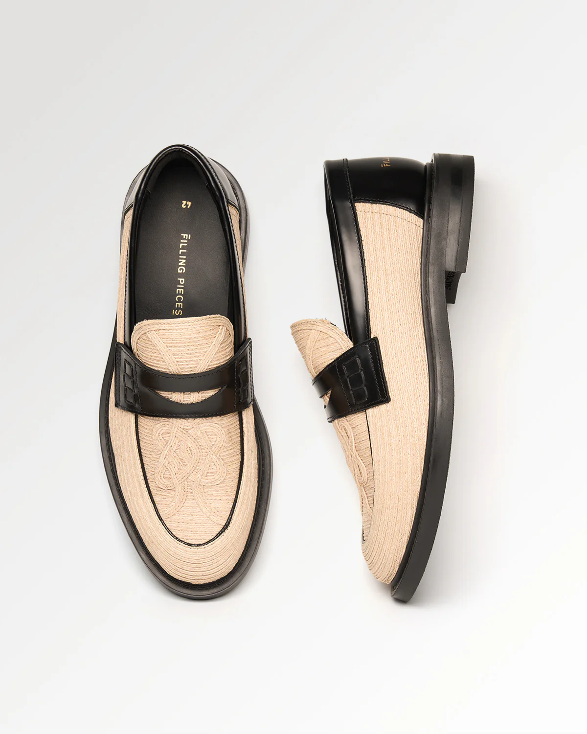 Loafer Solid Raffia Natural