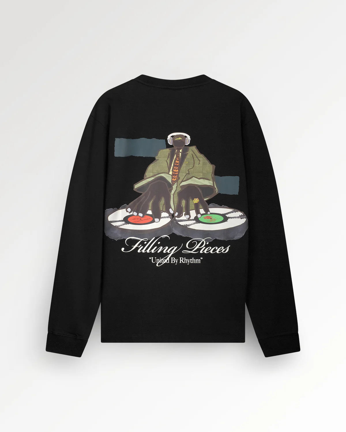Longsleeve DJ Black