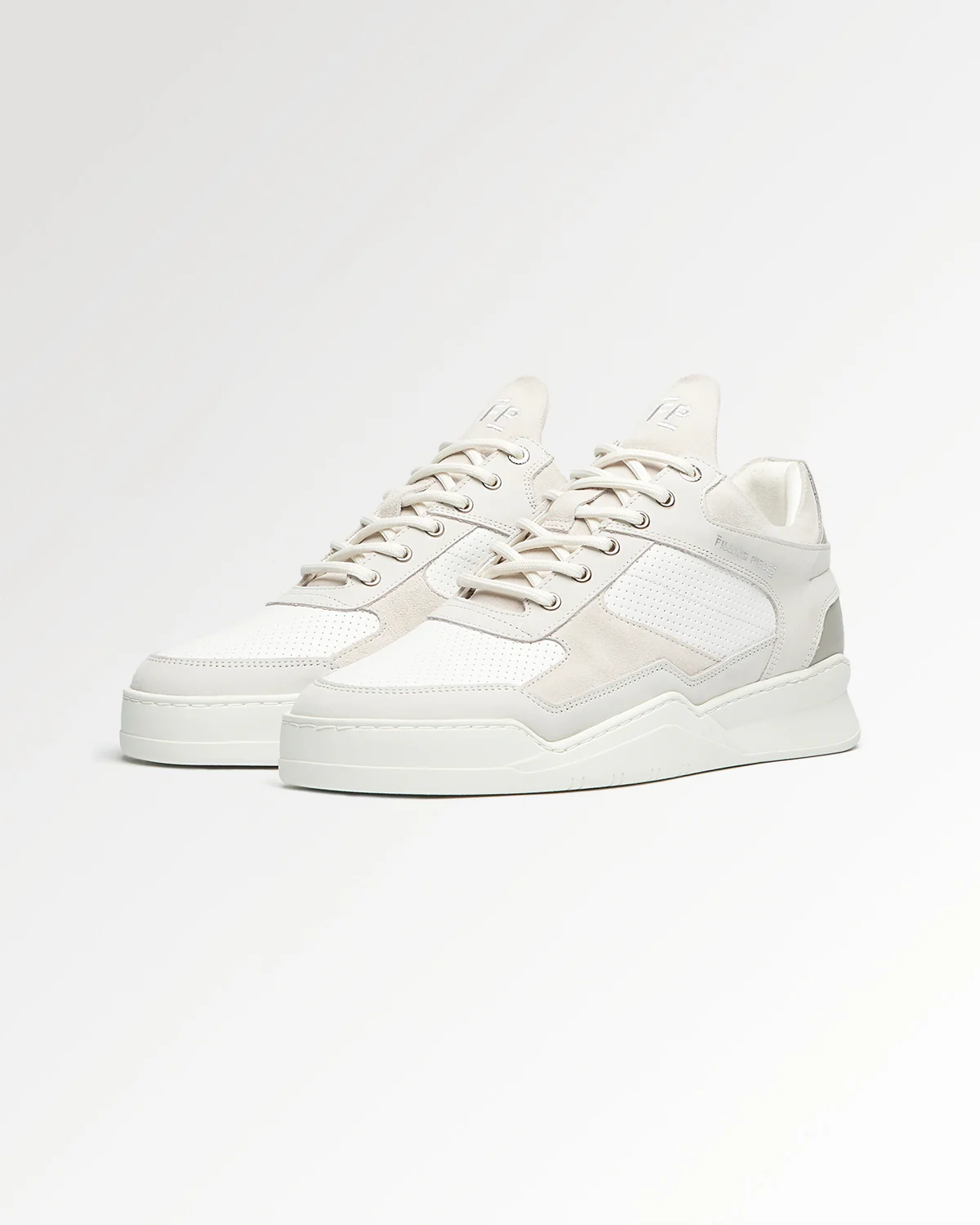 Low Top Ghost Paneled White - Image 3