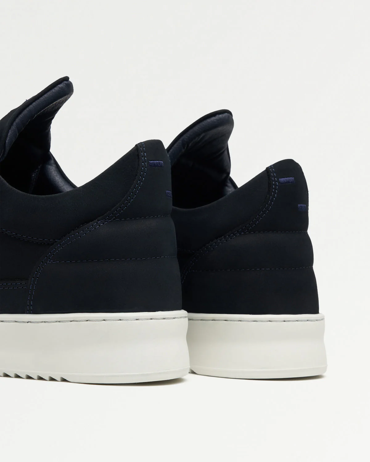 Low Top Ripple Nubuck Navy - Image 3