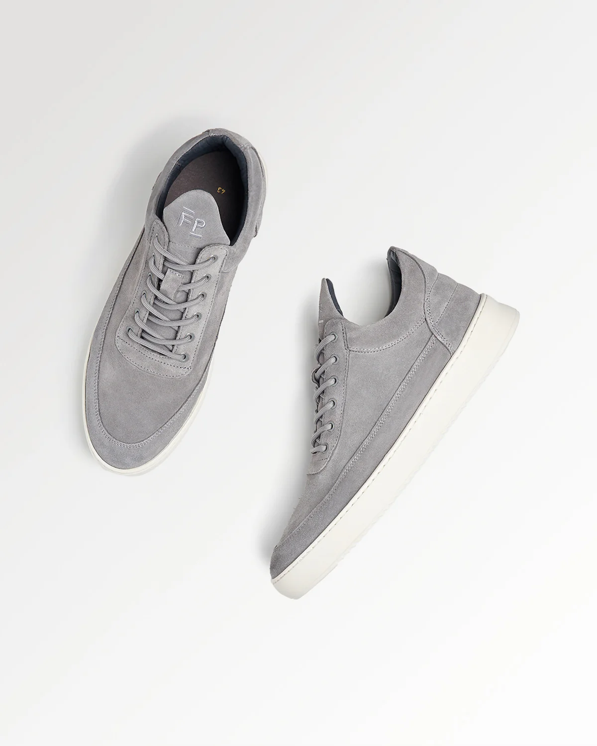Low Top Organic Suede Grey - Image 6