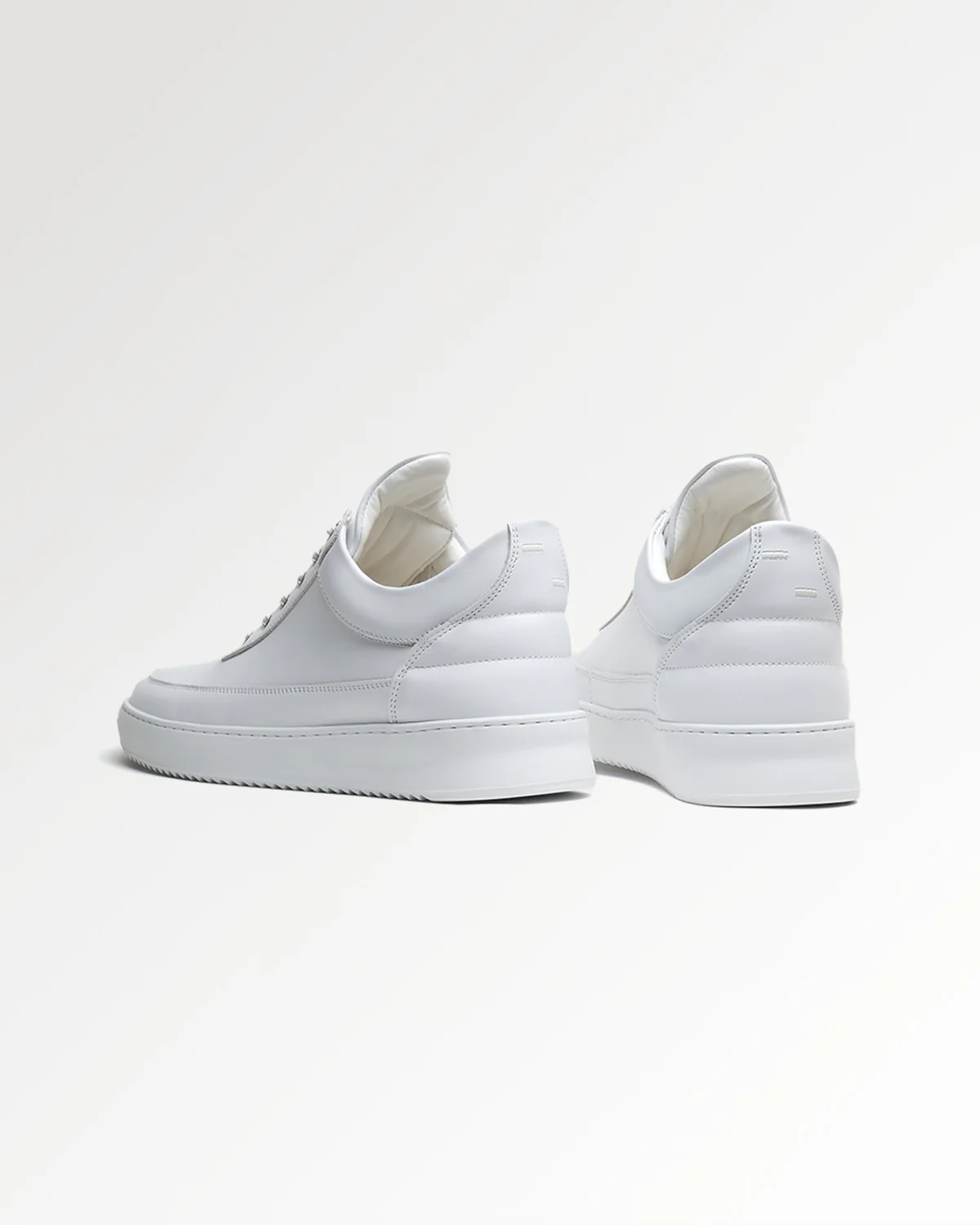 Low Top Ripple Nappa White - Image 3