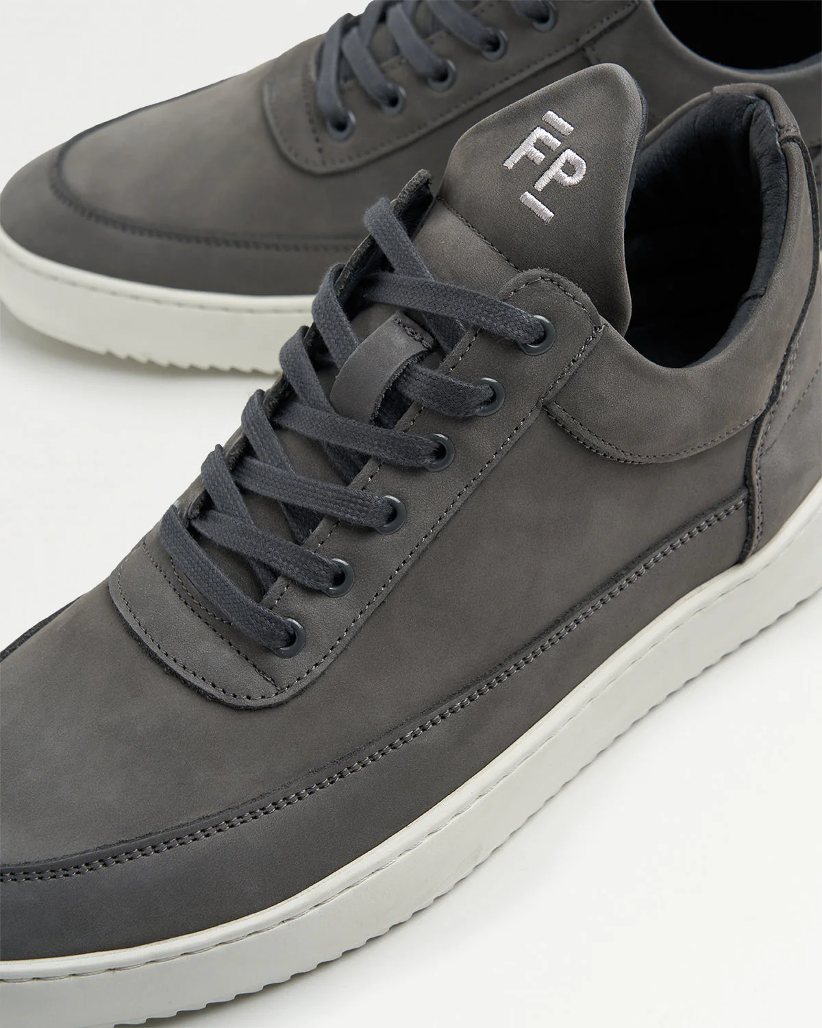 Low Top Ripple Nubuck Dark Grey - Image 2