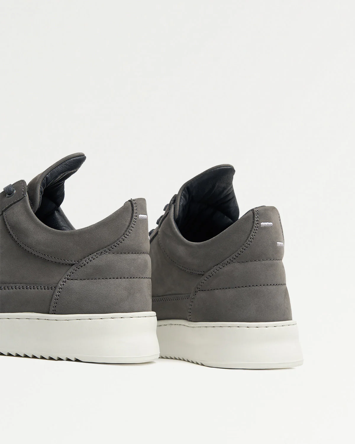 Low Top Ripple Nubuck Dark Grey - Image 3