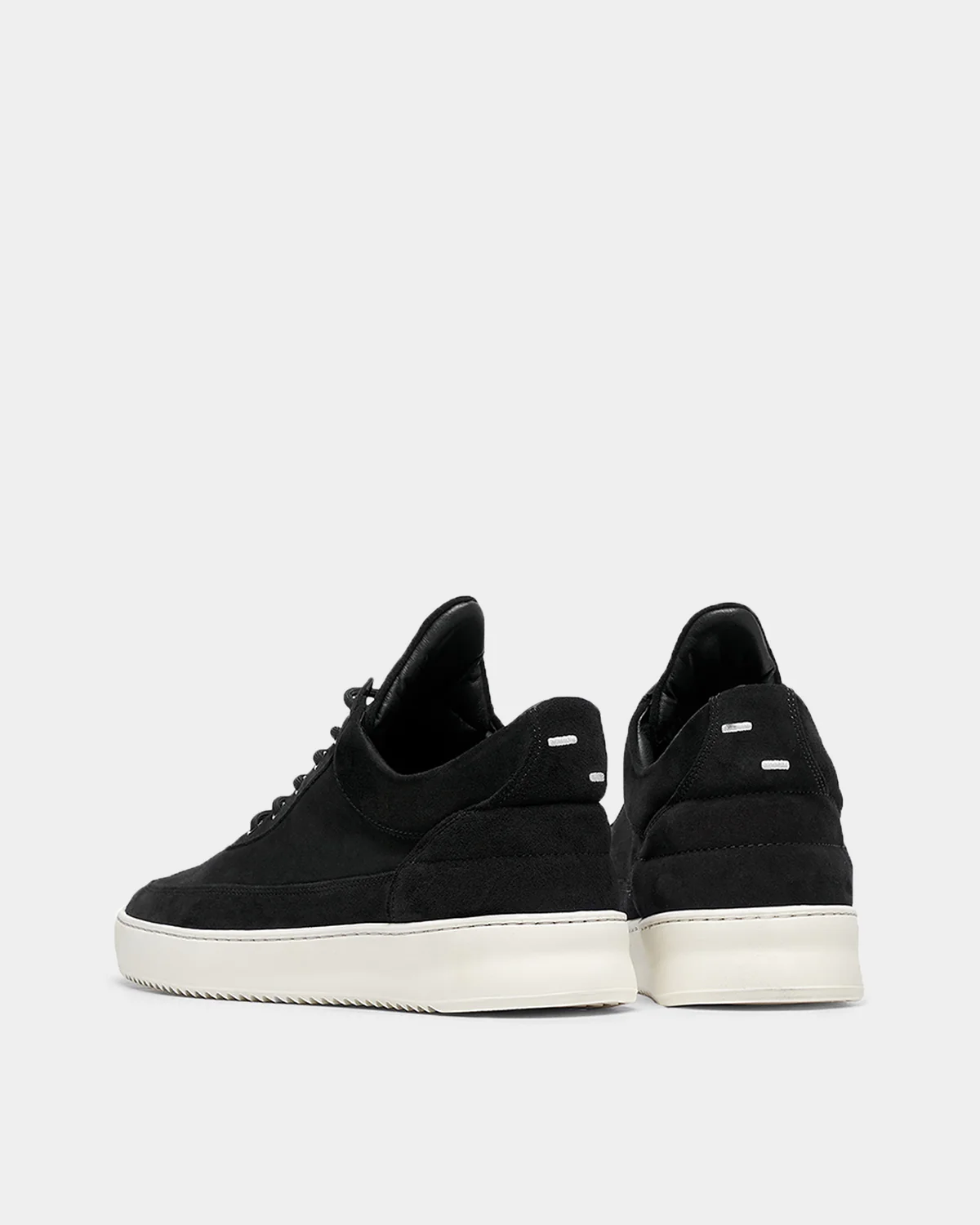 Low Top Suede Organic Black - Image 4