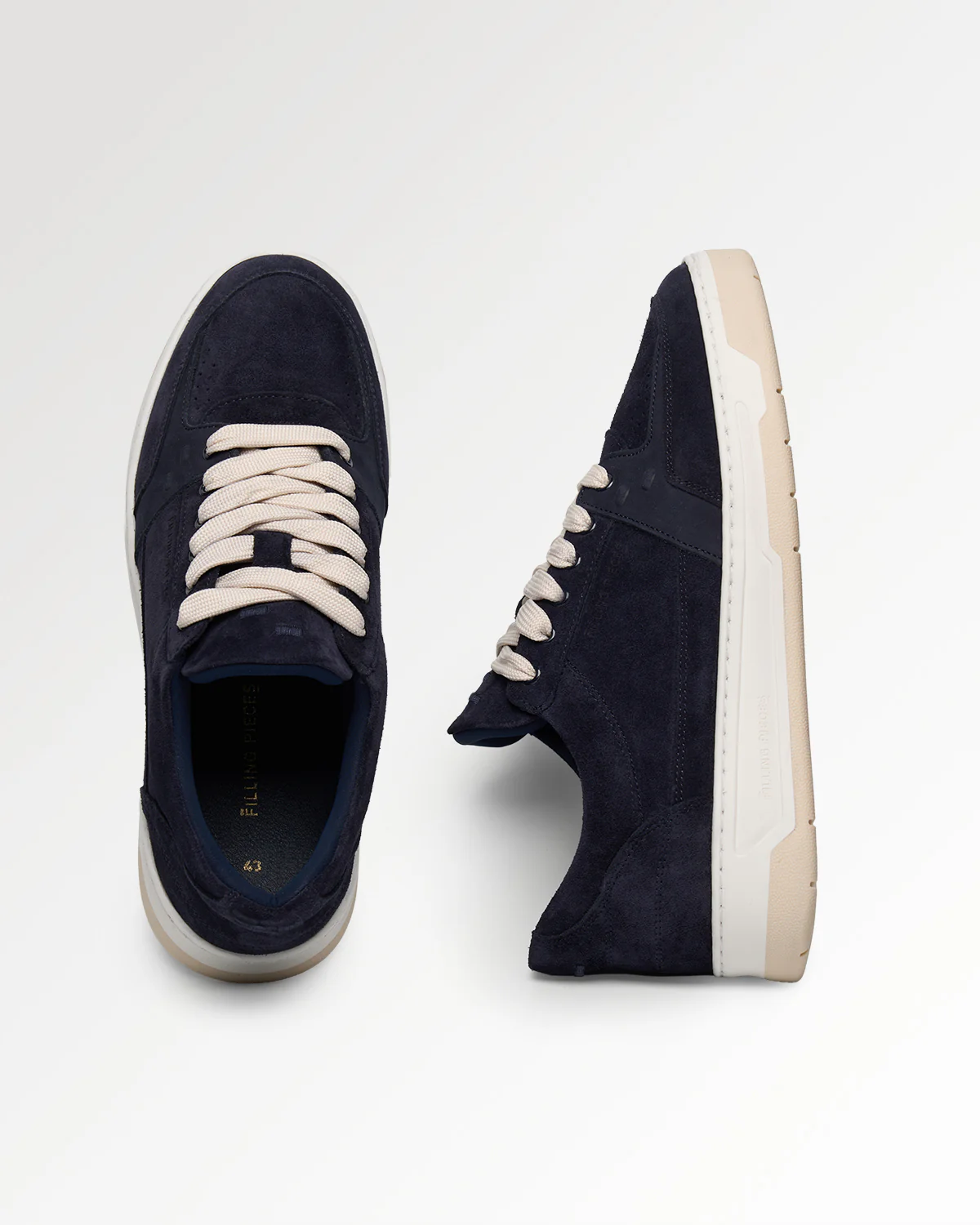 Low Vise Suede Navy - Image 2