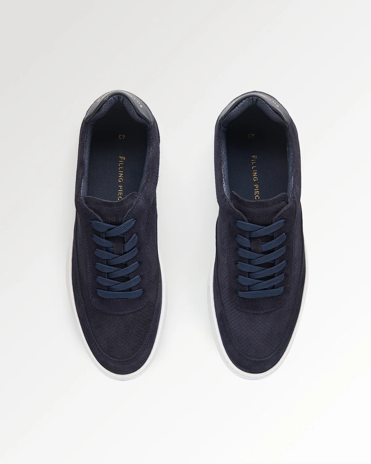 Mondo Suede Perforated Navy - Image 3