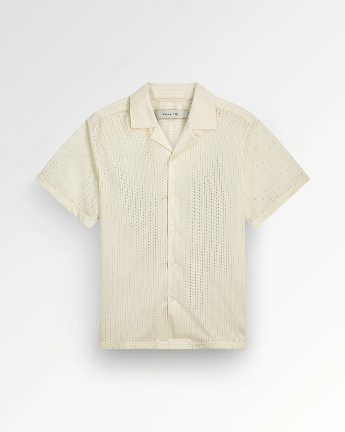 Resort Shirt Mesh Antique White
