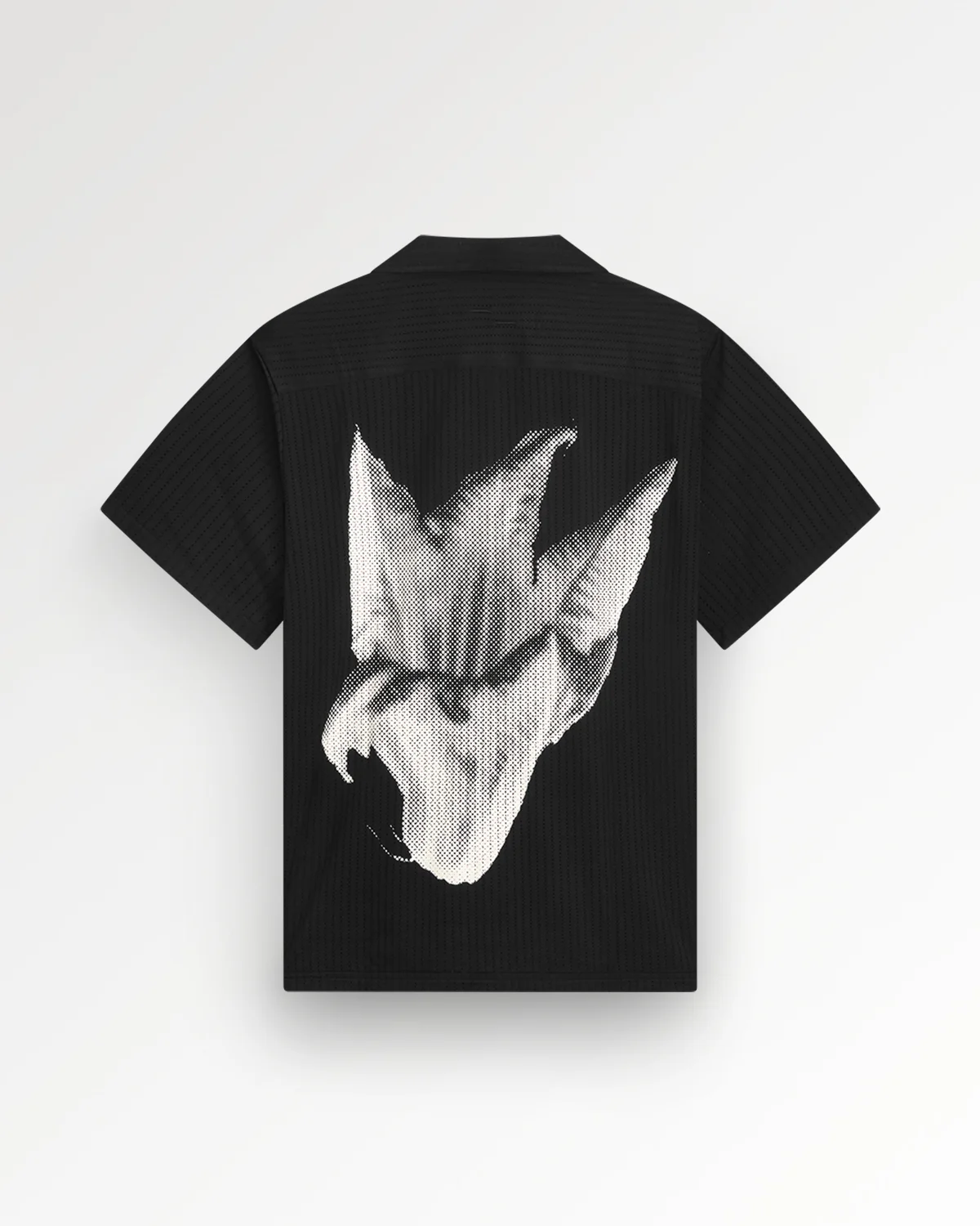 Resort Shirt Mesh Black - Image 2