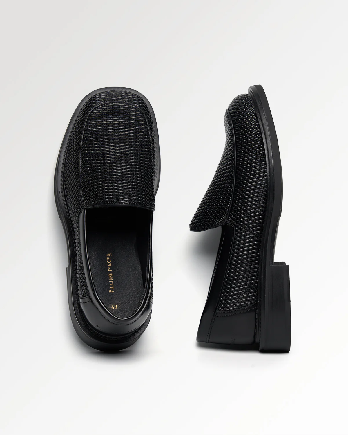 Square Loafer Reed Black