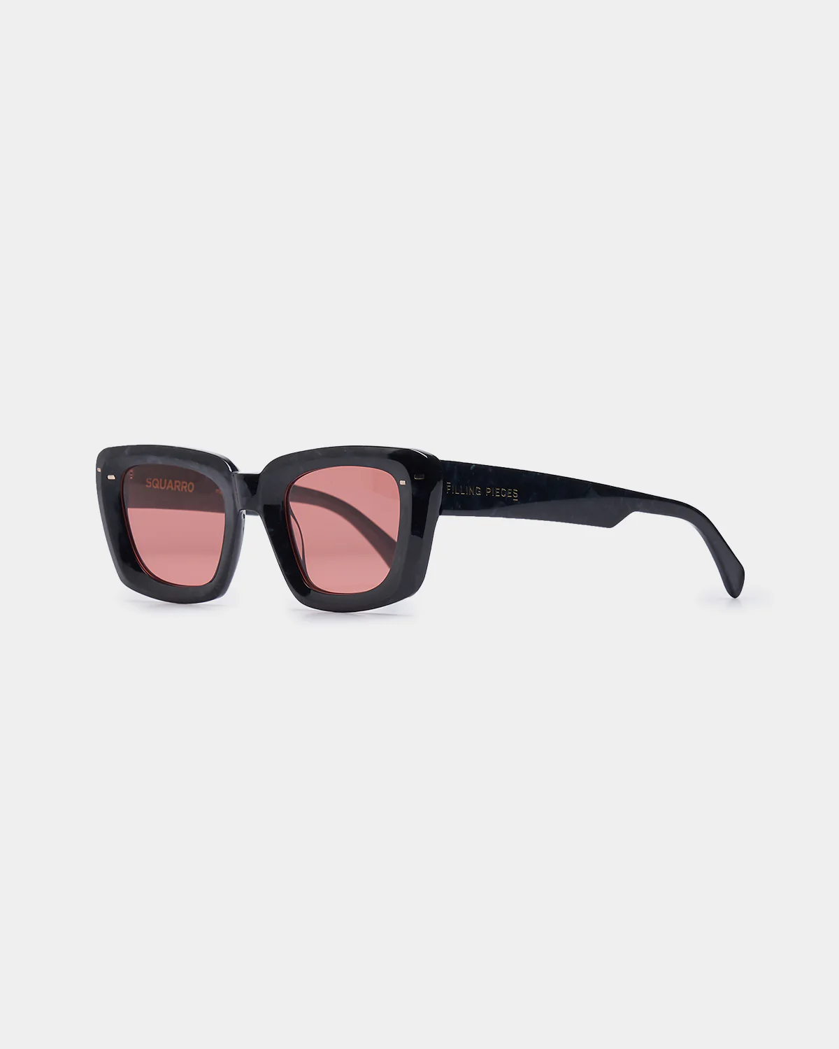 DP x FP Squarro Sunglasses Black/Orange - Image 3