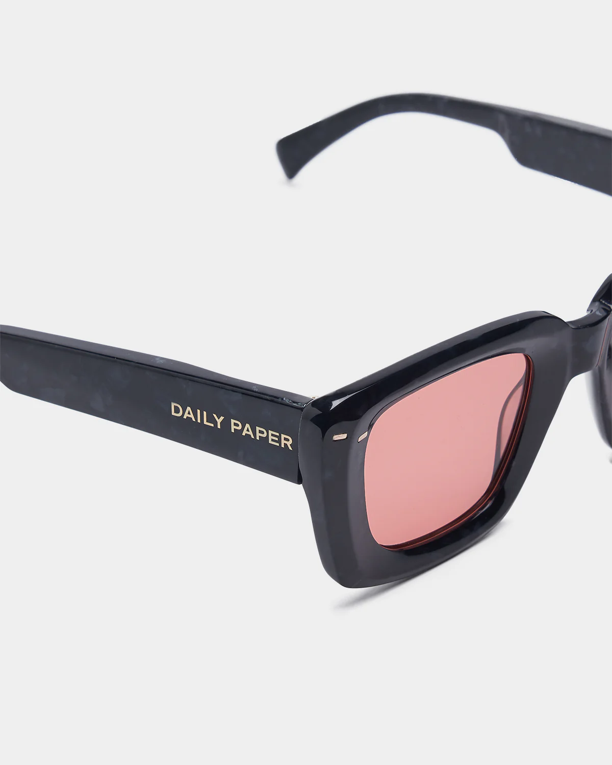 DP x FP Squarro Sunglasses Black/Orange - Image 4