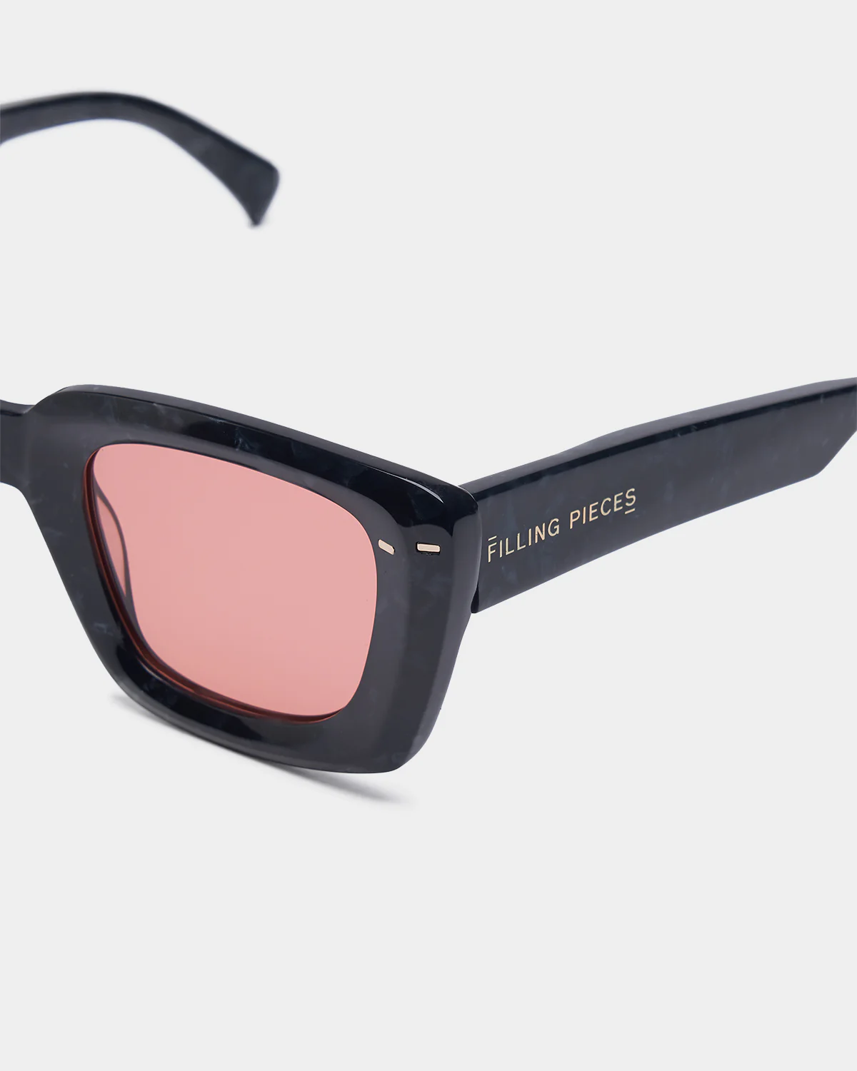 DP x FP Squarro Sunglasses Black/Orange - Image 5
