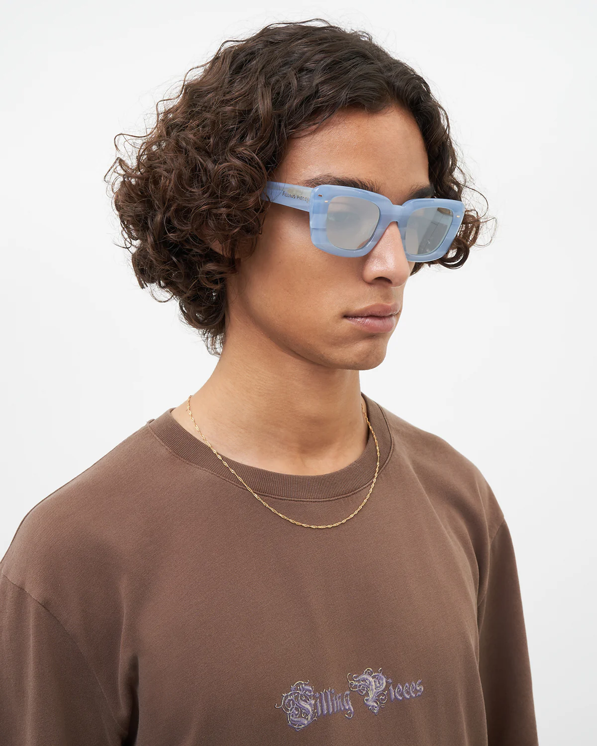Squarro Sunglasses Classic Blue Marble - Image 3