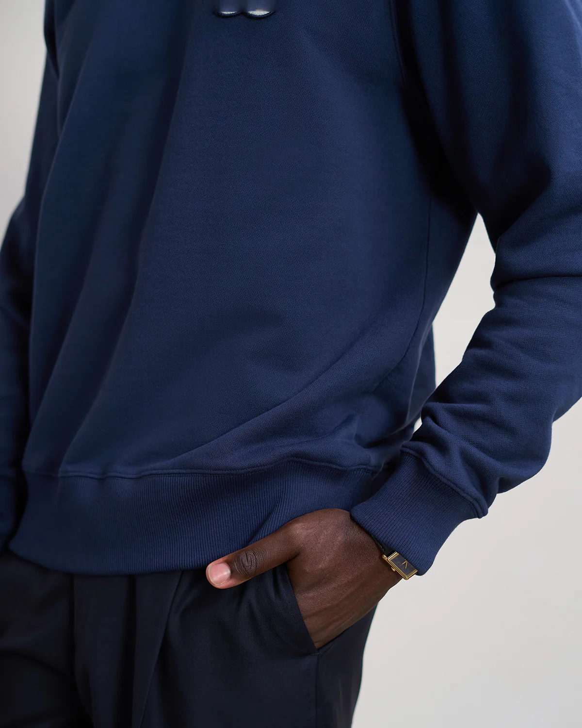 Sweatshirt Gowtu Tonal Navy - Image 5