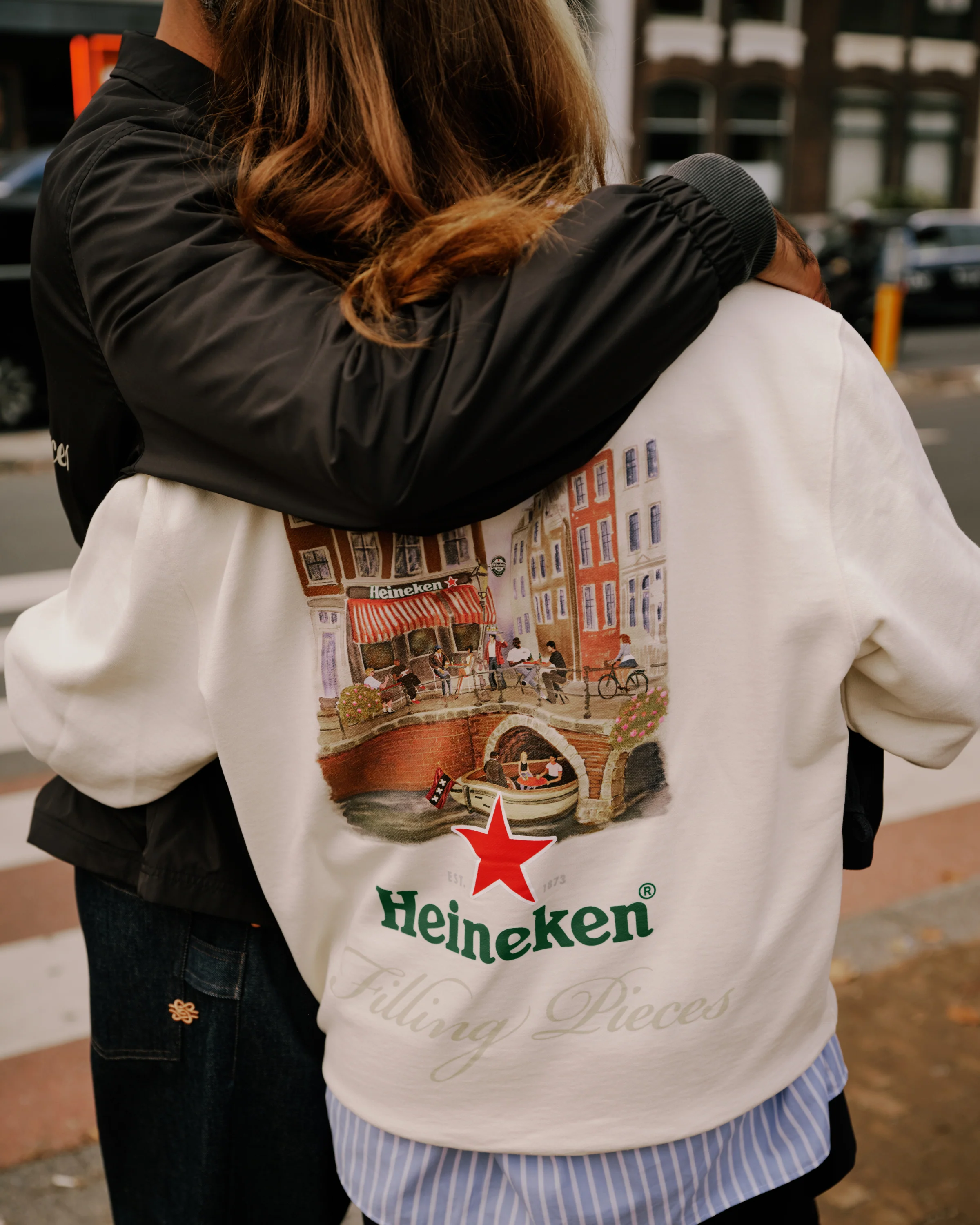 Sweatshirt Heineken Cafe Antique White - Image 2