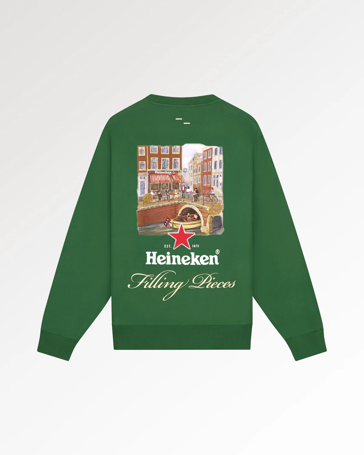 Sweatshirt Heineken Cafe Green
