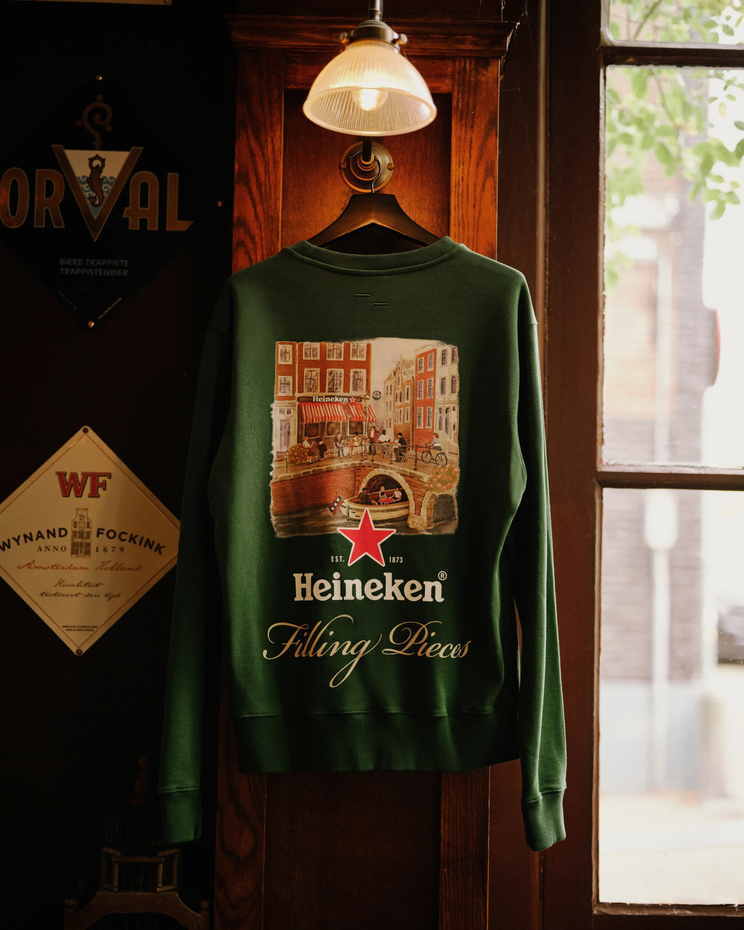 Sweatshirt Heineken Cafe Green - Image 2