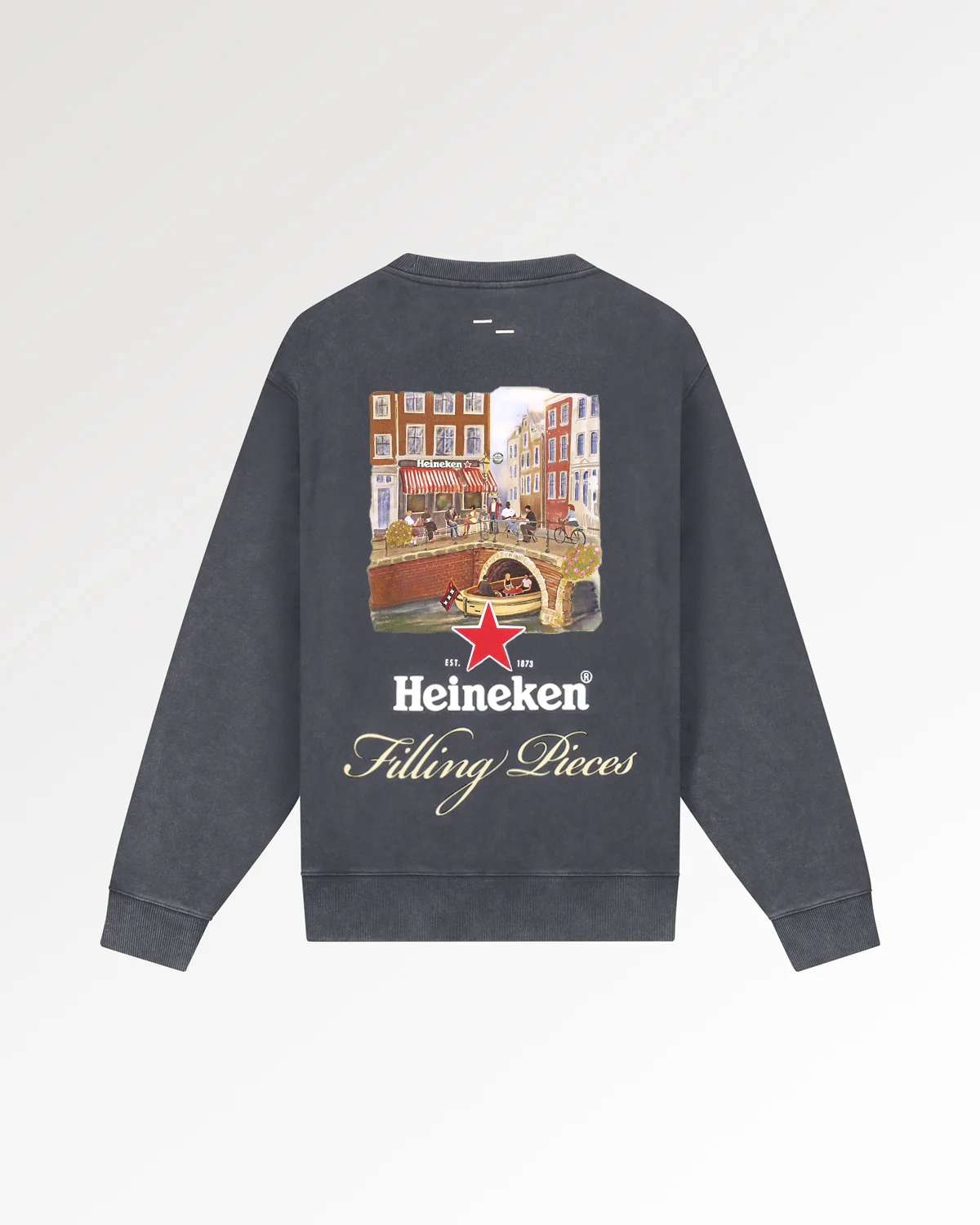 Sweatshirt Heineken Cafe Vintage Black