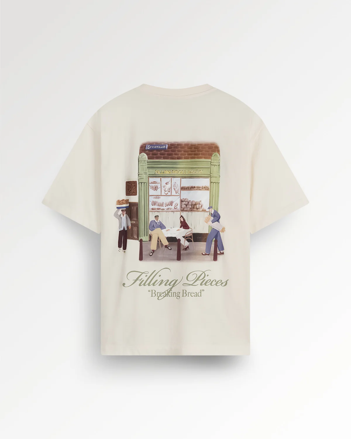 T-shirt Bakery Antique White