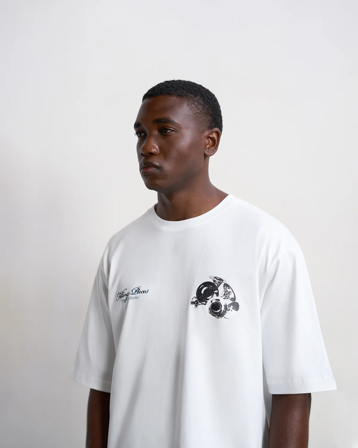 T-shirt Boxy Bouquet White - Image 5