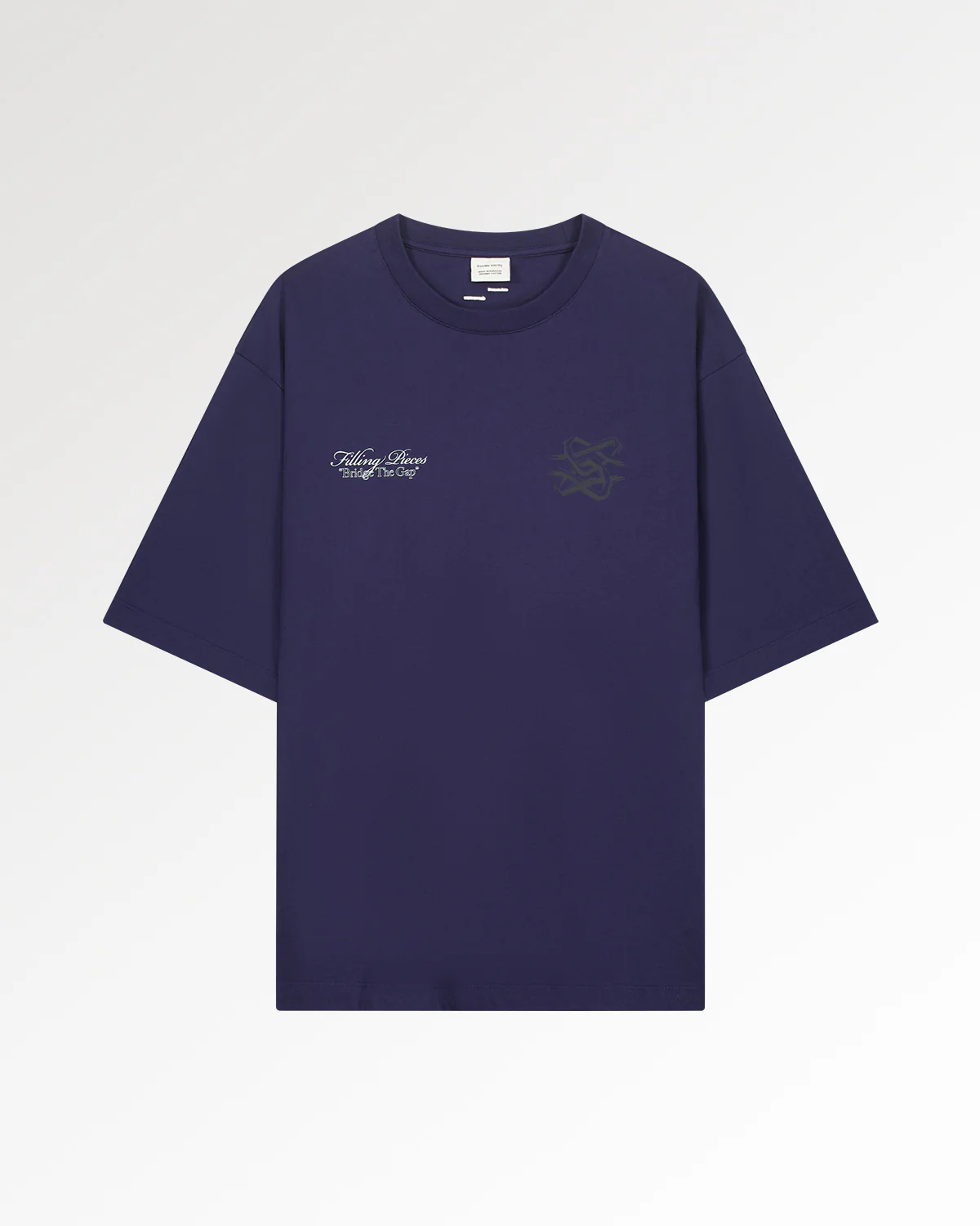T-Shirt Boxy Bridge the Gap Maritime Blue - Image 2