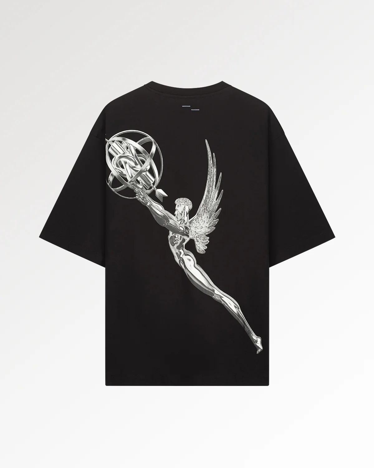 T-Shirt Boxy Chrome Trophy Black