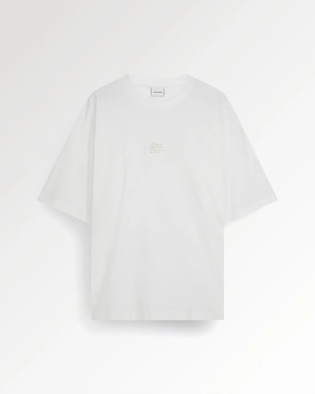 T-shirt Boxy Embroidered White - Image 4