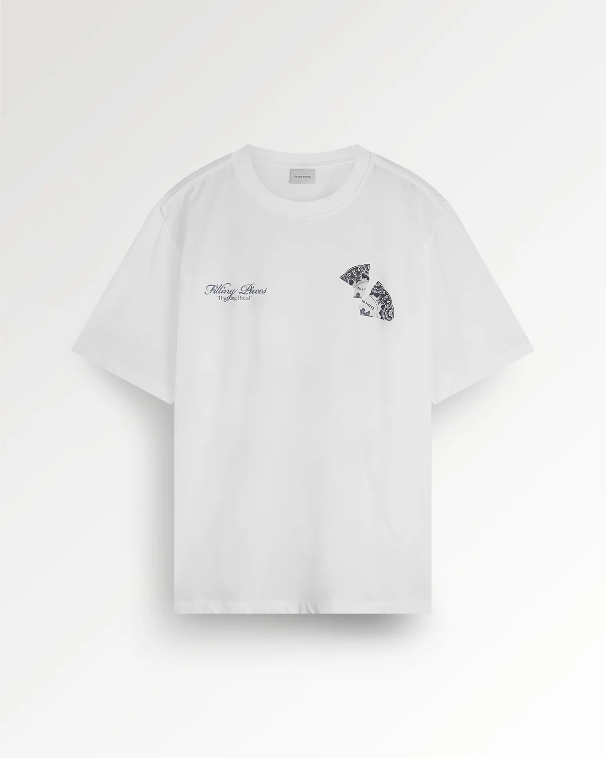 T-shirt Broken Plate White - Image 2