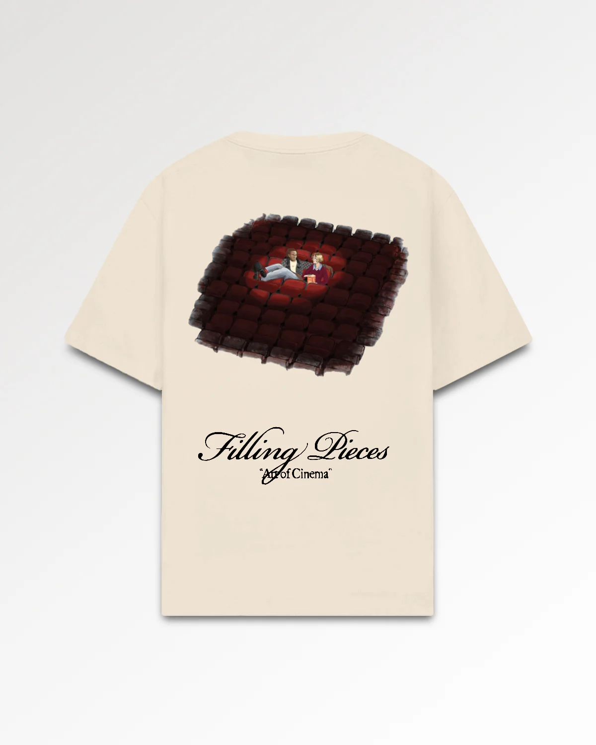 T-Shirt Cinema Antique White