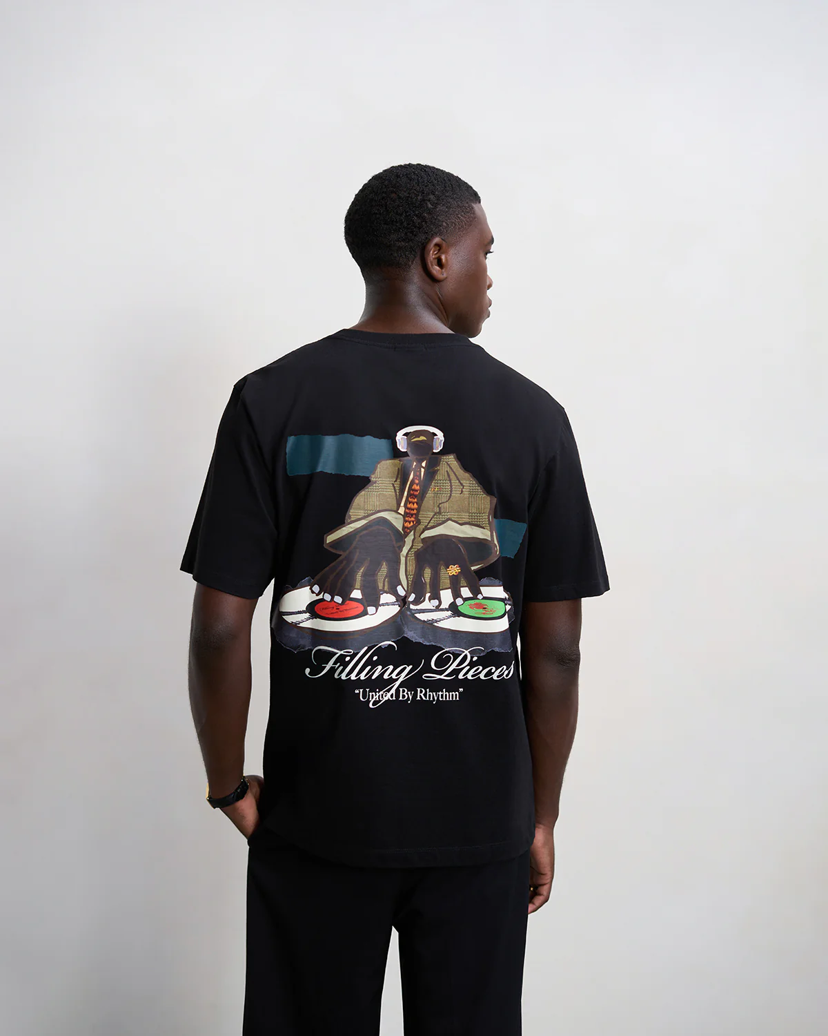 T-shirt DJ Black - Image 4