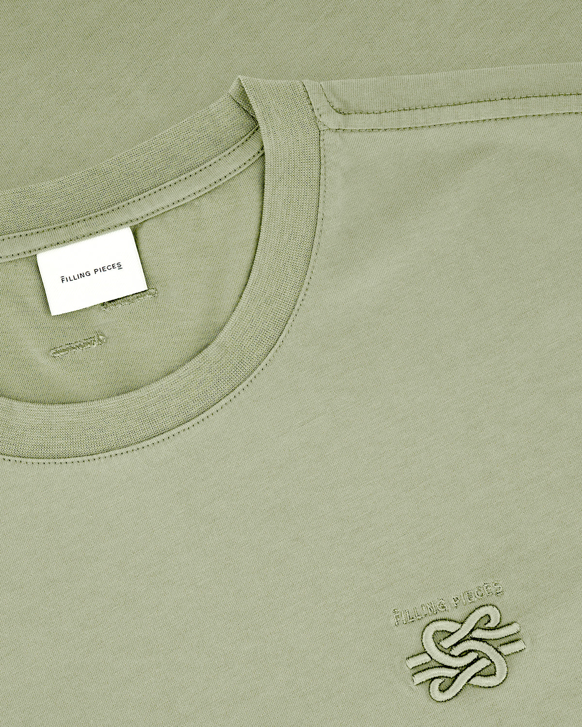 T-shirt Embroidered Knot Tea - Image 3