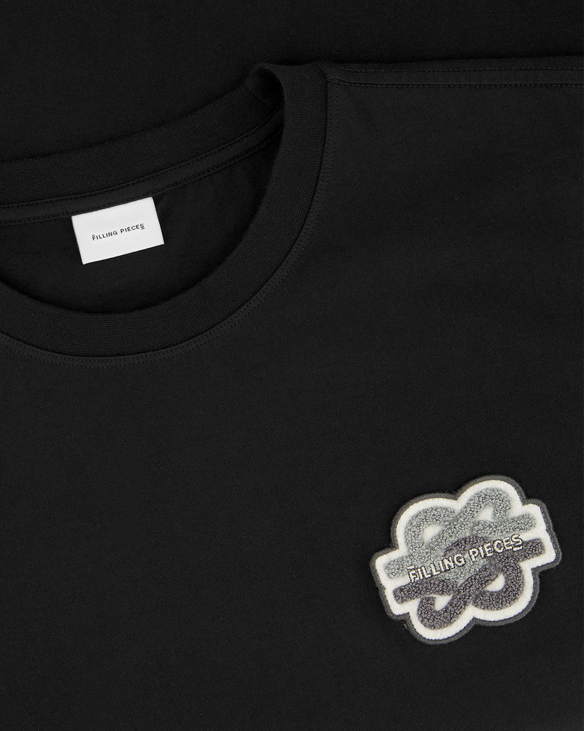 T-shirt Gowtu Tonal Black - Image 4